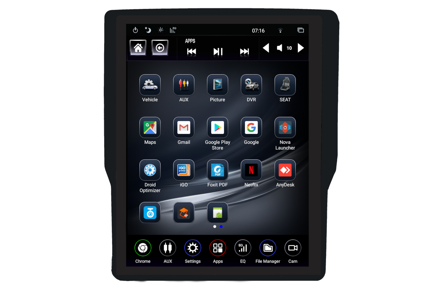 Linkswell - 2019-2024 Dodge Ram Generation 5 T-Style Radio - TS-DGPU12-1RR-5S - View 2