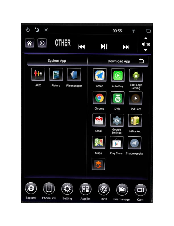 Linkswell GEN IV T-style 2013-18 Ford Focus 9.7" Radio tablet #TS-FDFC09-7RR-4A - View 3