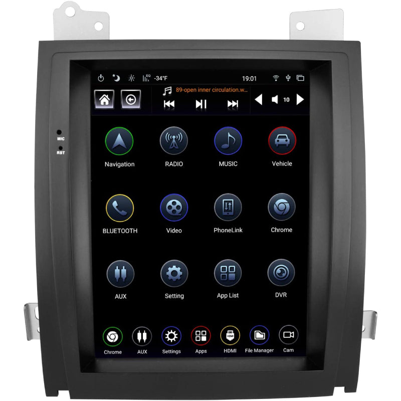Linkswell - 2007-2014 Cadillac Escalade Generation 4 T-Style Radio - Wireless CarPlay/Android Auto Adapter (No HDMI Input) - TS-GMCD09-7RR-4B (Factory Rework) - View 2