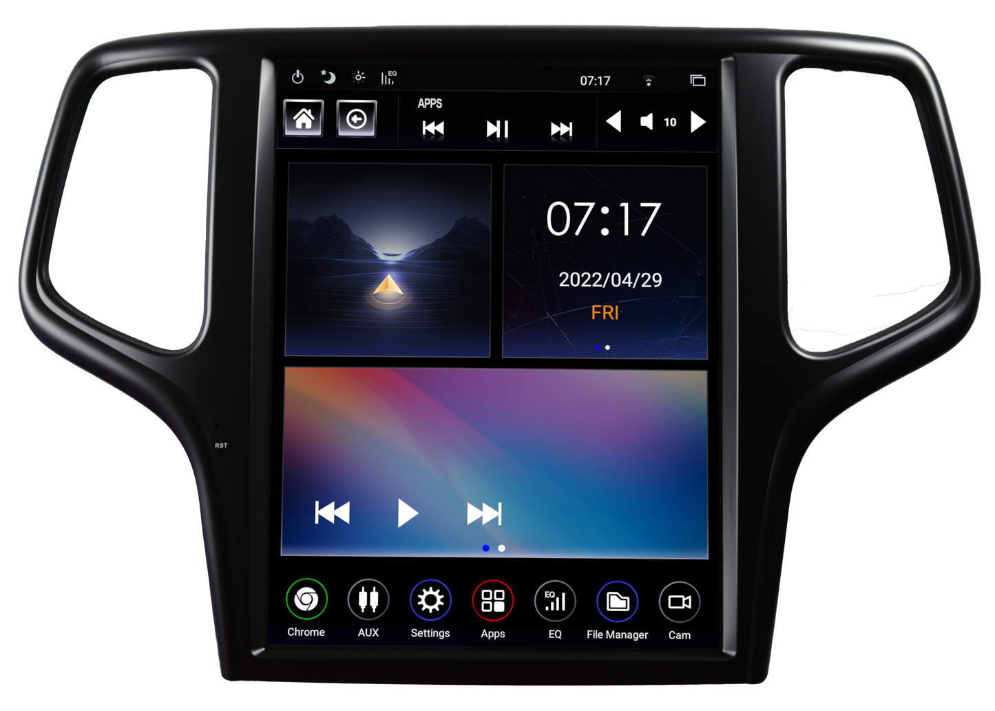 Linkswell - 2014-2021 Jeep Grand Cherokee Generation 5 T-Style Radio -TS-JPGC12-1RR-5S - View 1