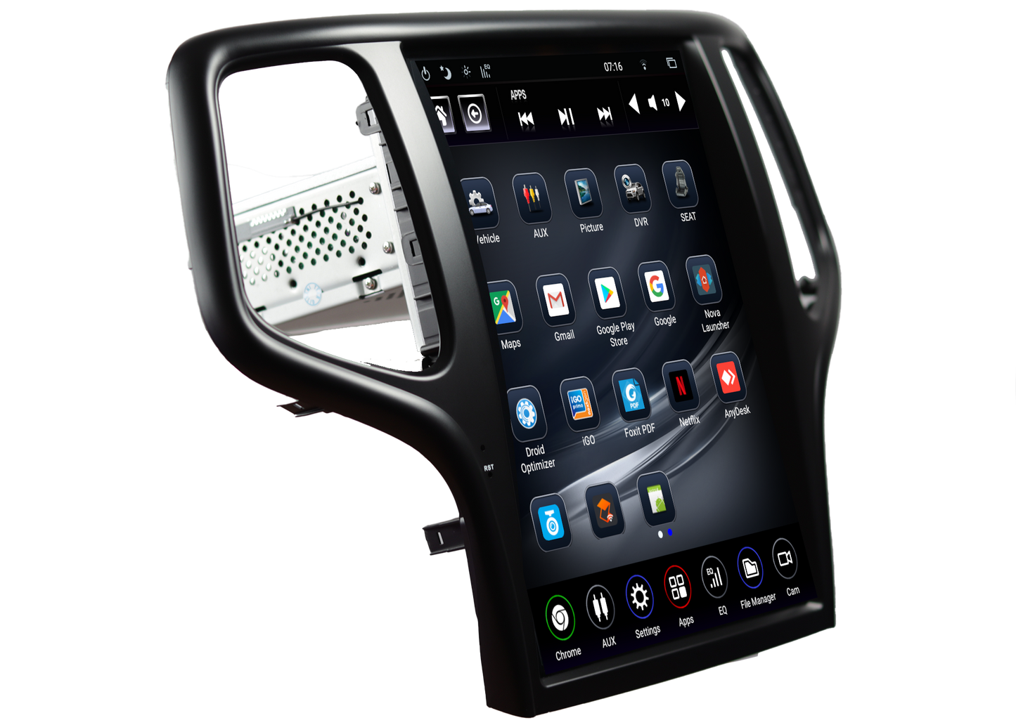 Linkswell - 2014-2021 Jeep Grand Cherokee Generation 5 T-Style Radio -TS-JPGC12-1RR-5S - View 3