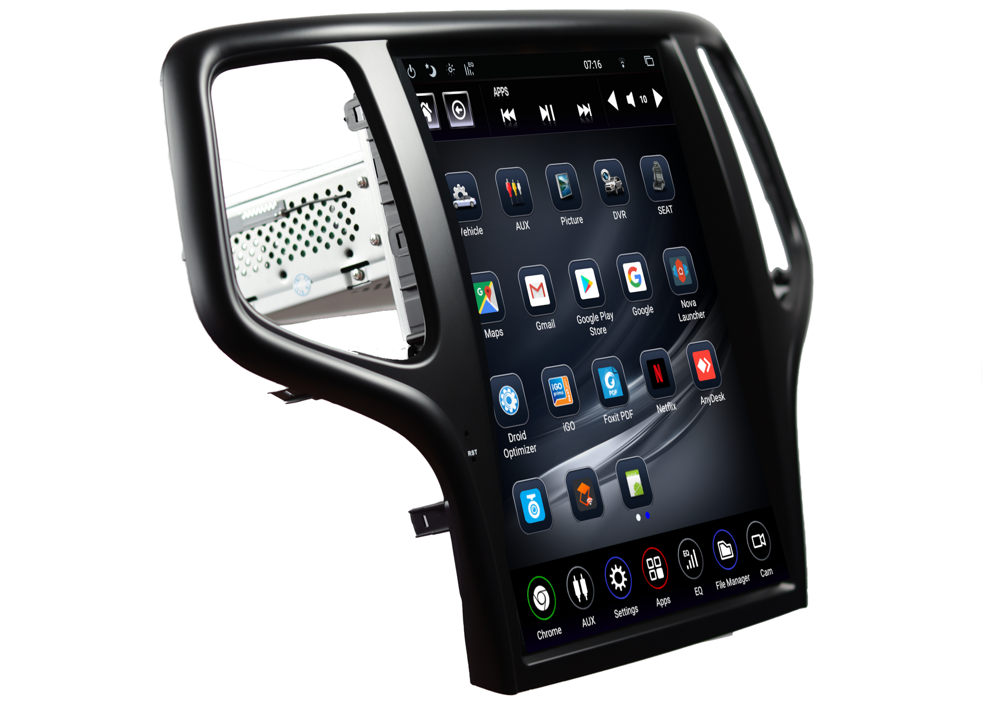 Linkswell - 2014-2021 Jeep Grand Cherokee Generation 5 T-Style Radio -TS-JPGC12-1RR-5S - View 3