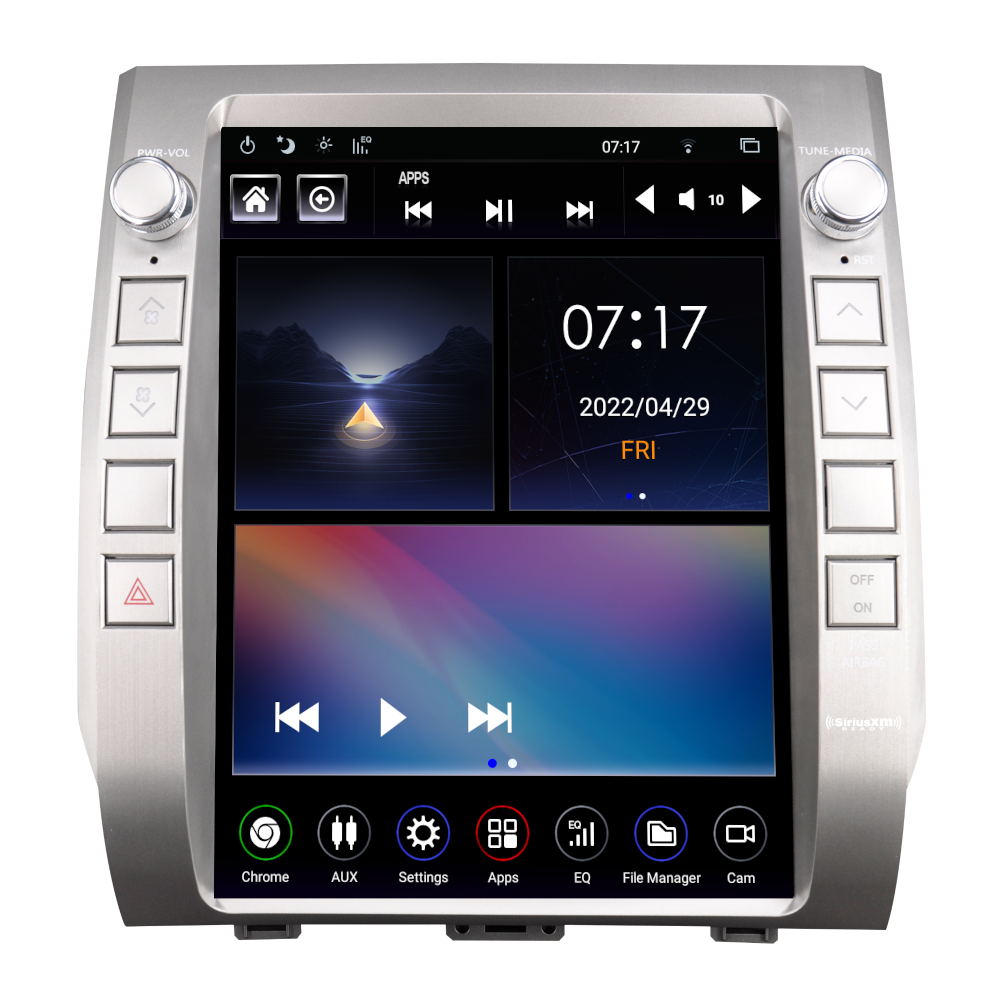 Linkswell - 2014-Up Toyota Tundra Generation 5 T-Style Radio - TS-TYPU12-1RR-5S - View 2