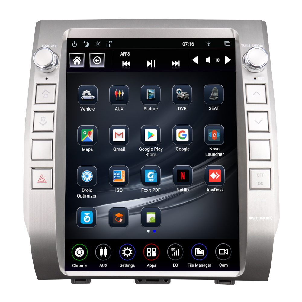 Linkswell - 2014-Up Toyota Tundra Generation 5 T-Style Radio - TS-TYPU12-1RR-5S - View 1