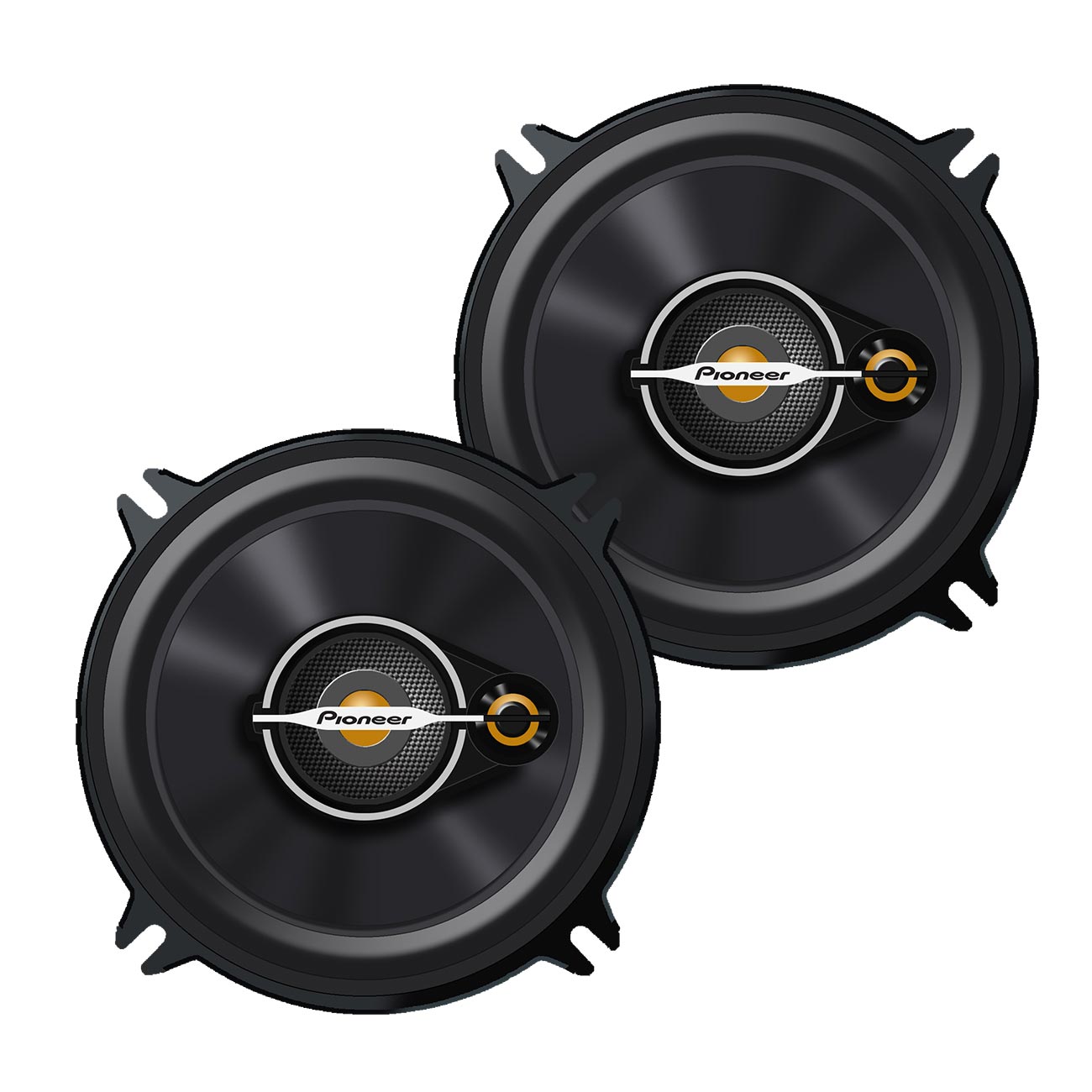 Pioneer 5-1/4 inch 3-Way Full Range Speakers - 300 Watts Max / 50 RMS Pair