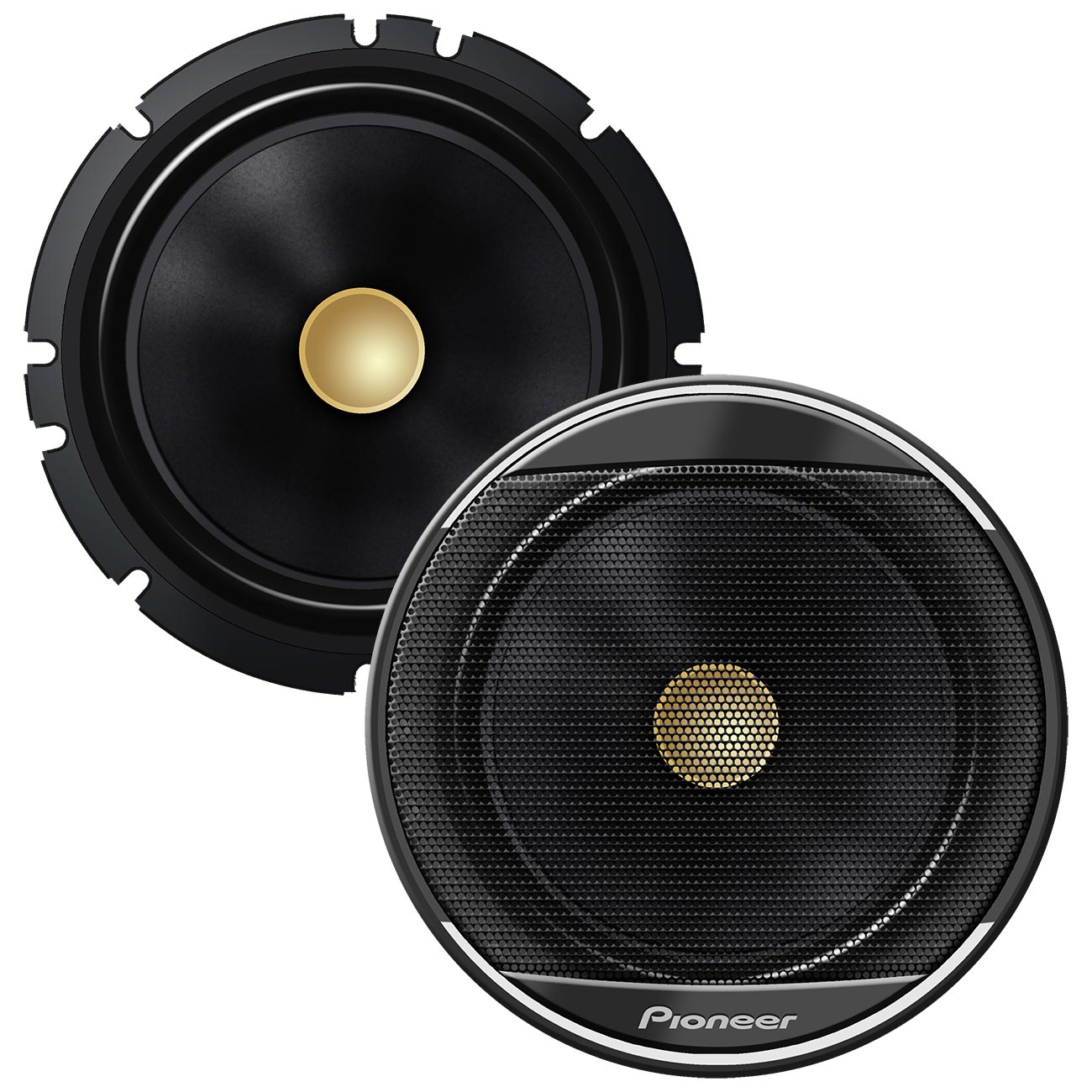 Pioneer TSA1601C 6-1/2 Inch 2-Way Component Speaker System - 350 Watts Max / 80 RMS