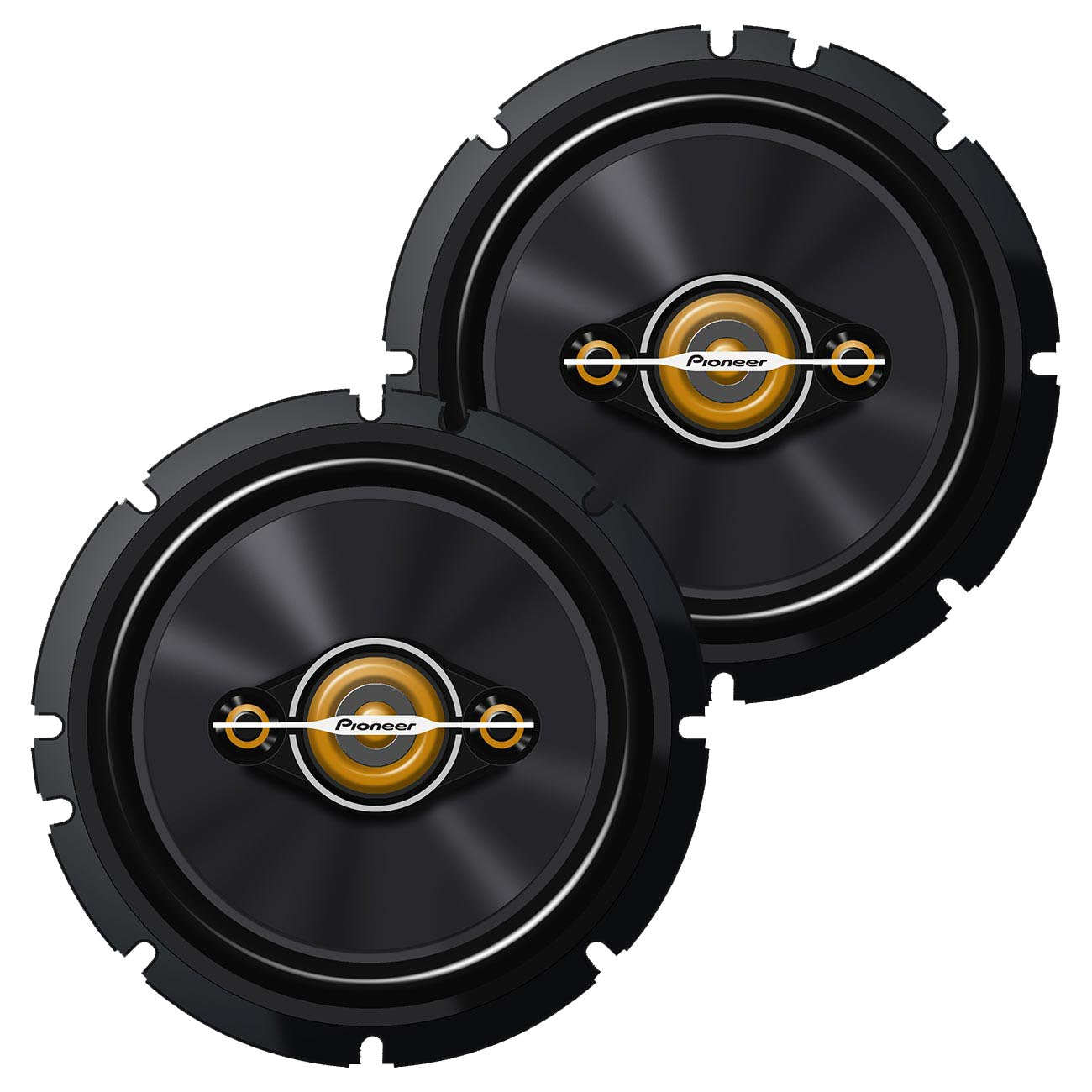 Pioneer 6-1/2 inch 4-Way Full Range Speakers - Pair, 350 Watts Max / 80 RMS - Model TSA1681F