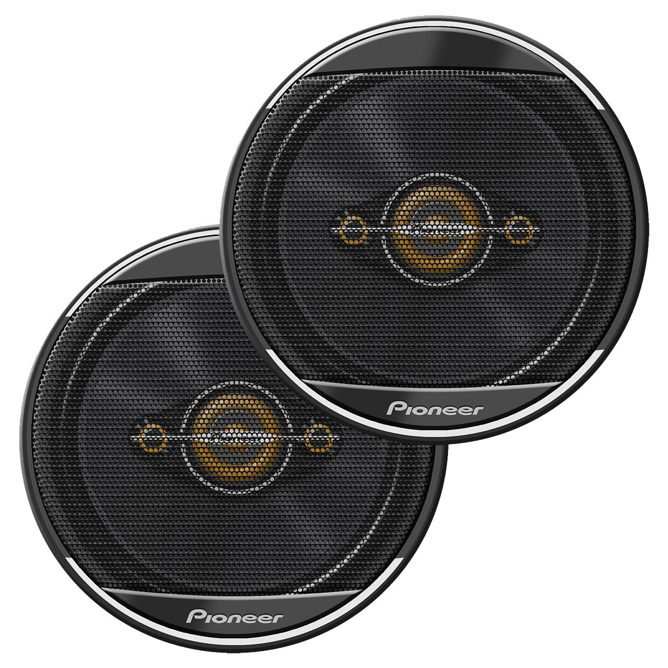 Pioneer 6-1/2 inch 4-Way Full Range Speakers - Pair, 350 Watts Max / 80 RMS - Model TSA1681F