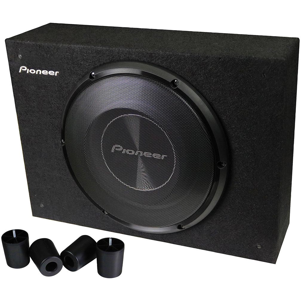 Pioneer TSA2000LB Shallow Sealed Enclosure with 8-Inch Woofer – 700 Watts Max Power