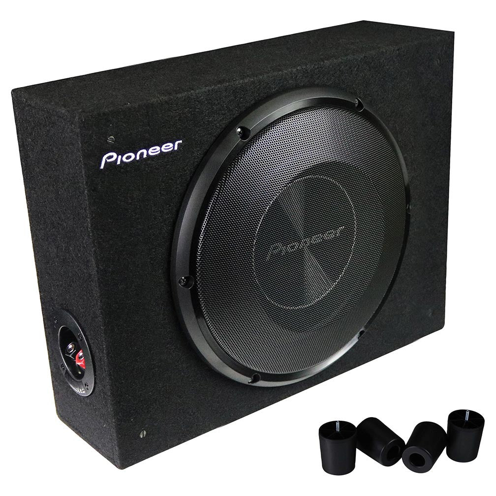 Pioneer TSA2000LB Shallow Sealed Enclosure with 8-Inch Woofer – 700 Watts Max Power