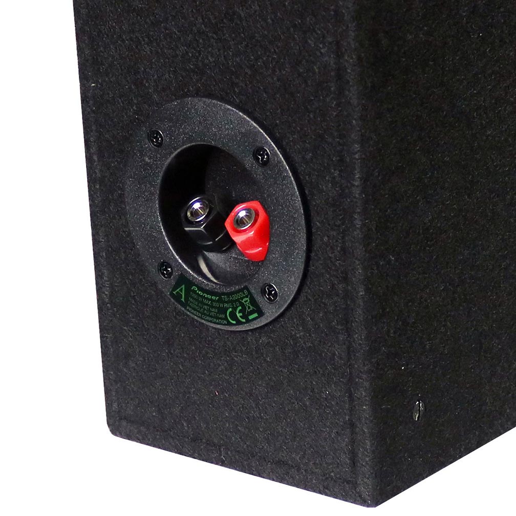 Pioneer TSA2000LB Shallow Sealed Enclosure with 8-Inch Woofer – 700 Watts Max Power