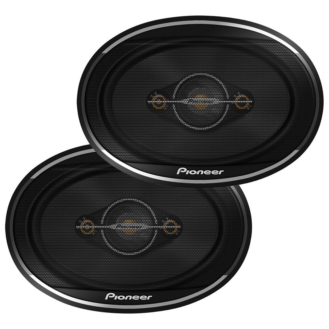 Pioneer TSA6961F 6x9-inch 4-Way Full Range Shallow Mount Speakers – 450 Watts Max, 90 RMS (Pair)