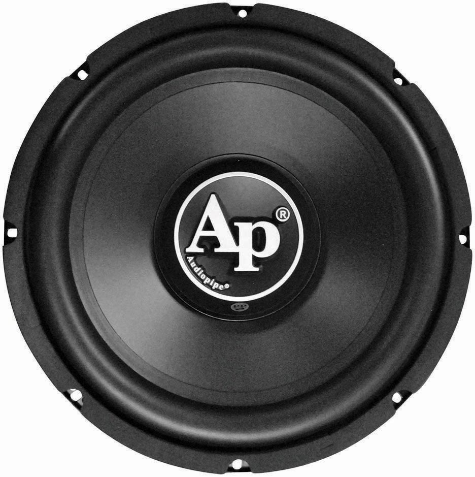 Audiopipe 12-inch Woofer TSPP212D4 - 1000W Max Power, 4 Ohm Dual Voice Coil