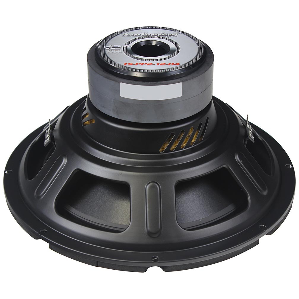 Audiopipe 12-inch Woofer TSPP212D4 - 1000W Max Power, 4 Ohm Dual Voice Coil