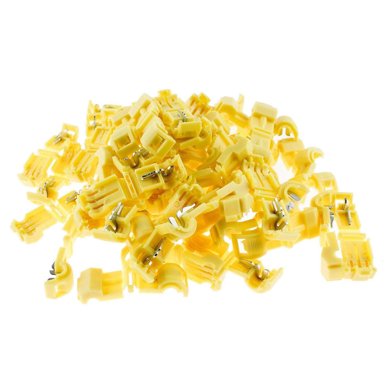 Xscorpion T-Tap Connectors 10/12 Gauge - Yellow, Pack of 50