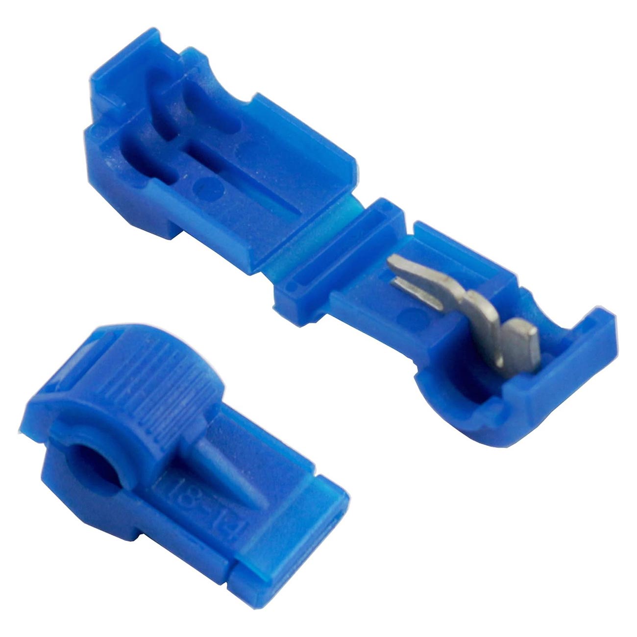 Xscorpion T-Tap Connectors 14/16 Gauge Blue - Pack of 50