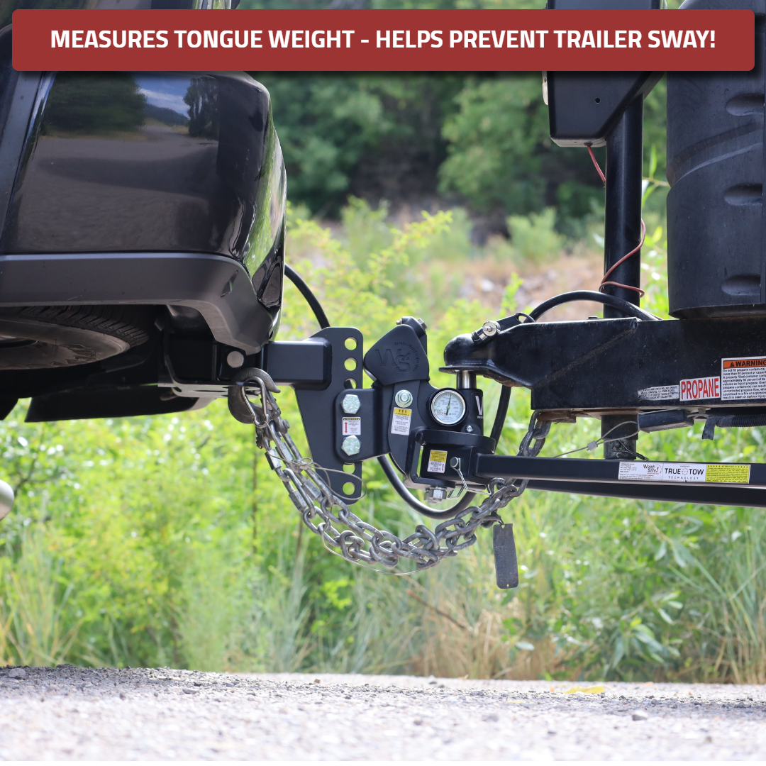 Weigh Safe - TTMW6-2XL - Trailer Weight Distribution Kit - TrueTow Middle Weight Weight Distribution 6" Drop, 2" Receiver 12.5K GTWR - P/N: TTMW6-2XL