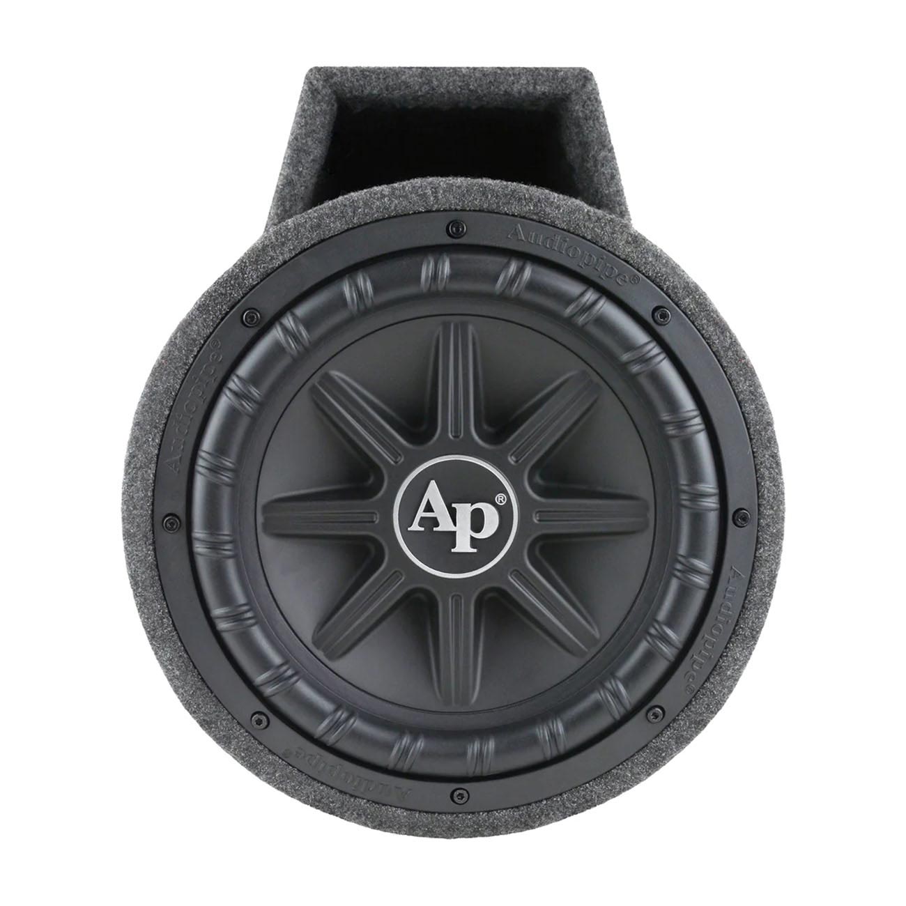 Audiopipe TUBOX1050A 10-Inch Single Vented Loaded Subwoofer Tube with 800W Power Handling