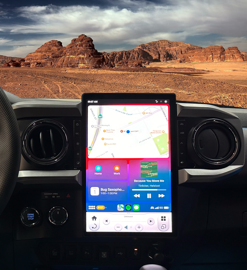 Linkswell 2016-2023 TOYOTA TACOMA GENERATION 6 T-STYLE RADIO - View 2