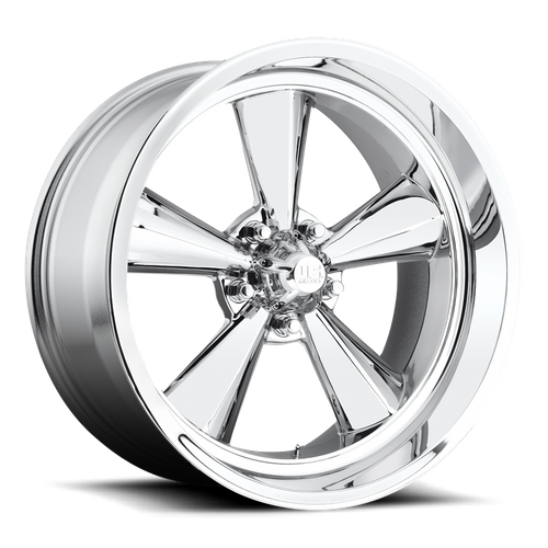 US Mag 1PC U104 Standard Chrome 15x7 Wheel, 5x4.5 Bolt Pattern, -6mm Offset