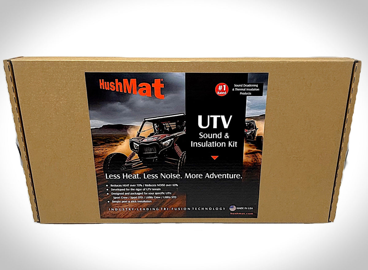 HushMat UTV Standard Cab Sound Deadening & Thermal Insulation Kit