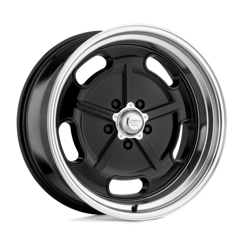 American Racing Vintage VN511 Salt Flat 20-Inch Gloss Black Wheel with Diamond-Cut Lip