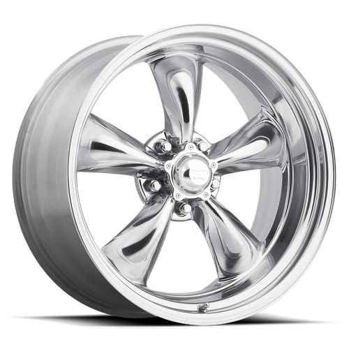 American Racing Vintage VN515 Torq Thrust II 1-Piece Polished Wheel, 20 x 8 in, 5 x 5.5 in Bolt Pattern