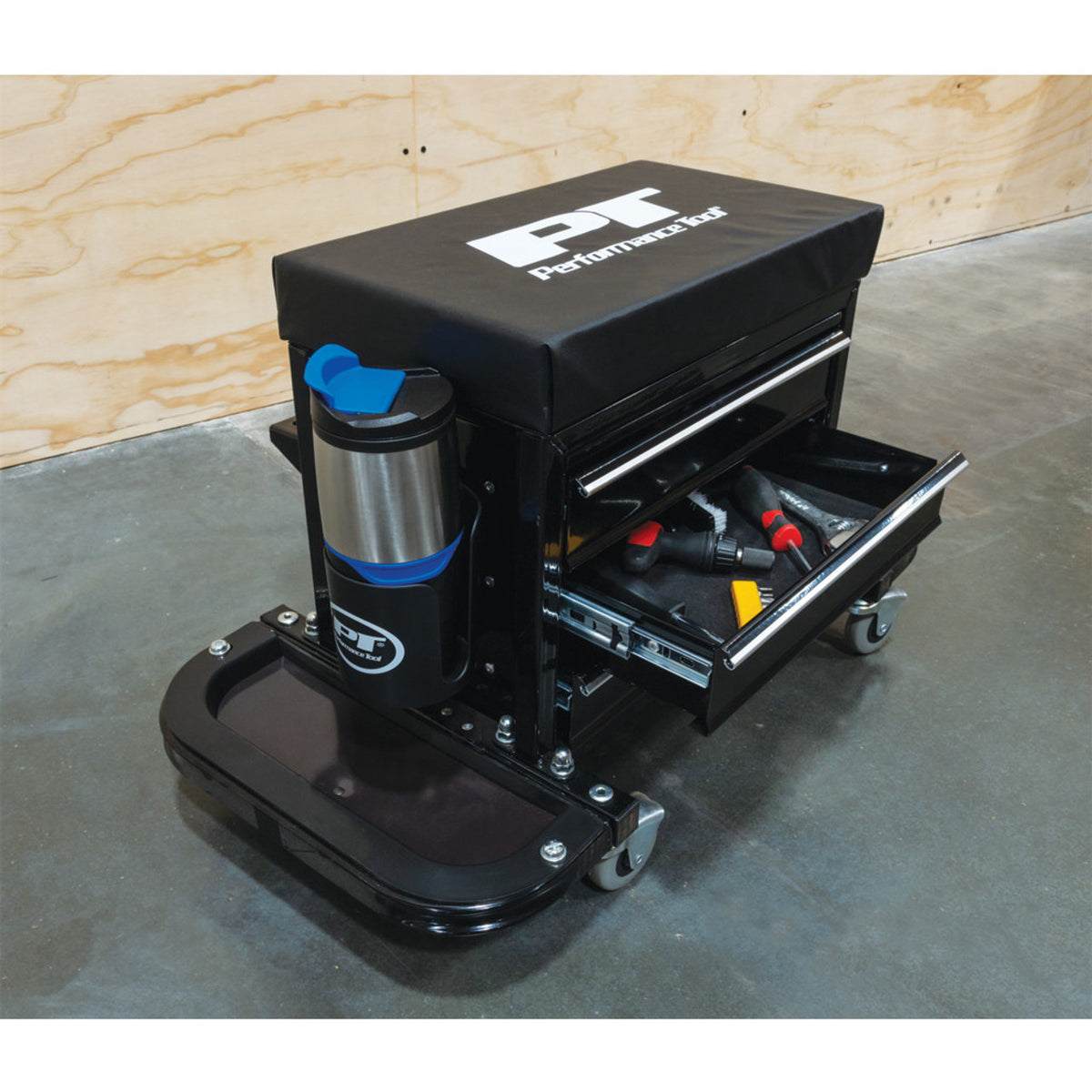 Performance Tool W12525 Magnetic Cup Caddy, Black