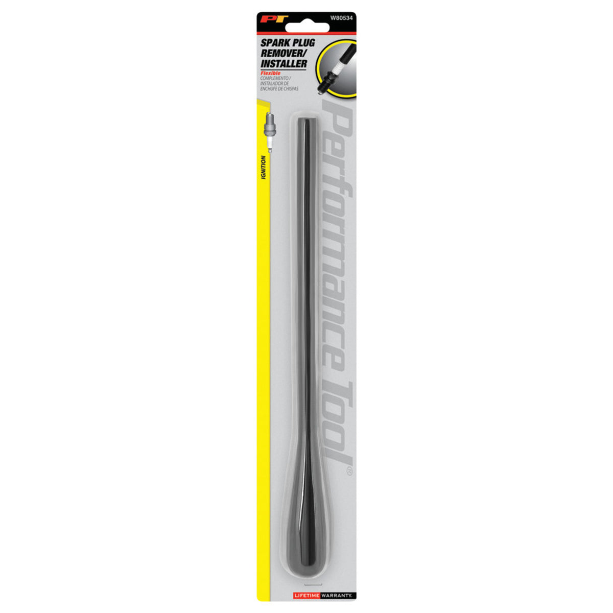 Performance Tool 13-Inch Rubber Spark Plug Install and Removal Tool