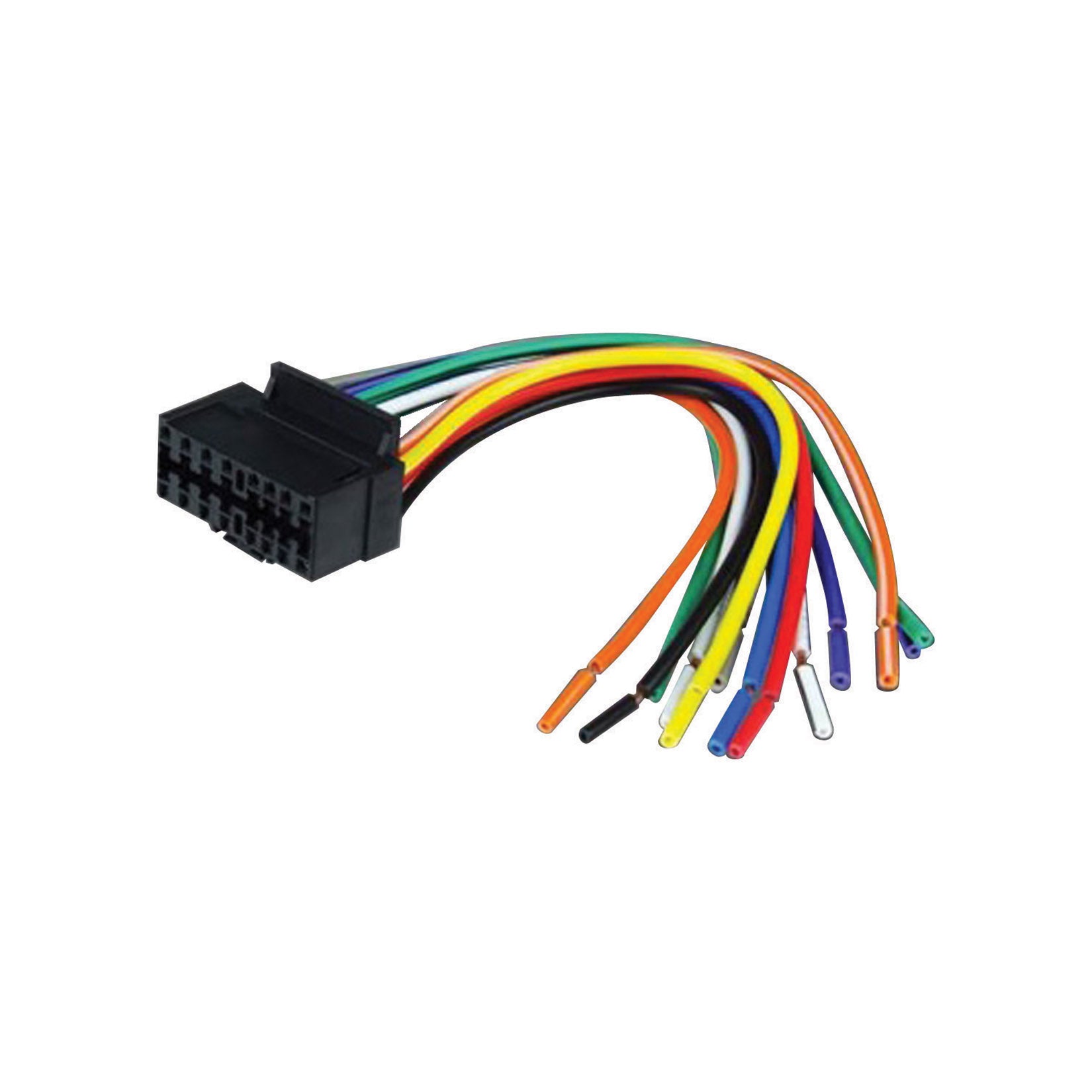 Nippon Installation Solution 16-Pin Wiring Harness for Most JVC Radios (2000 and Up)
