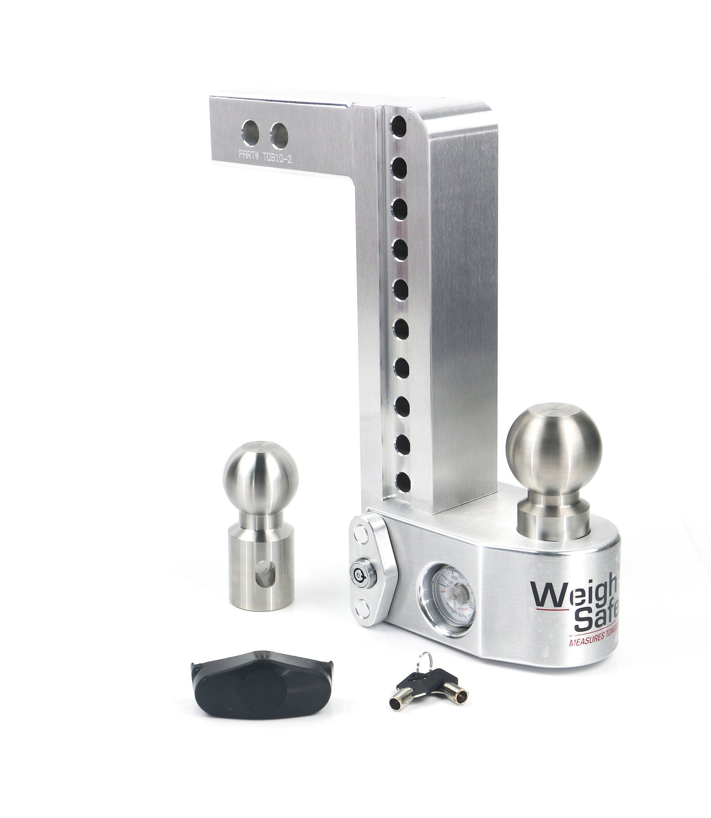 Weigh Safe - WS10-2 - Trailer Hitch -  10" Drop Hitch with 2" Shank - P/N: WS10-2