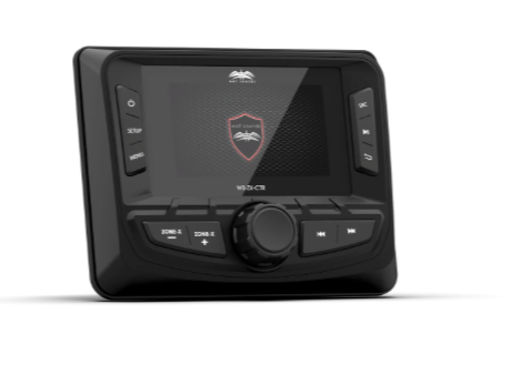 Wet Sounds Wired Transom Remote With Full Color Display: WS-ZX-CTR