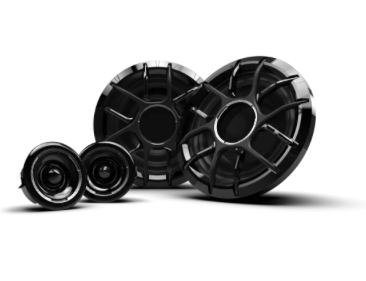 Wet Sounds ZERO Series 6.5-inch High Output Component Speaker Set: ZERO 6 CS-B