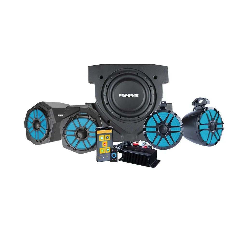 Memphis X30CORE4P Audio Direct Fit OEM Audio System for your Side-By-Side - View 1