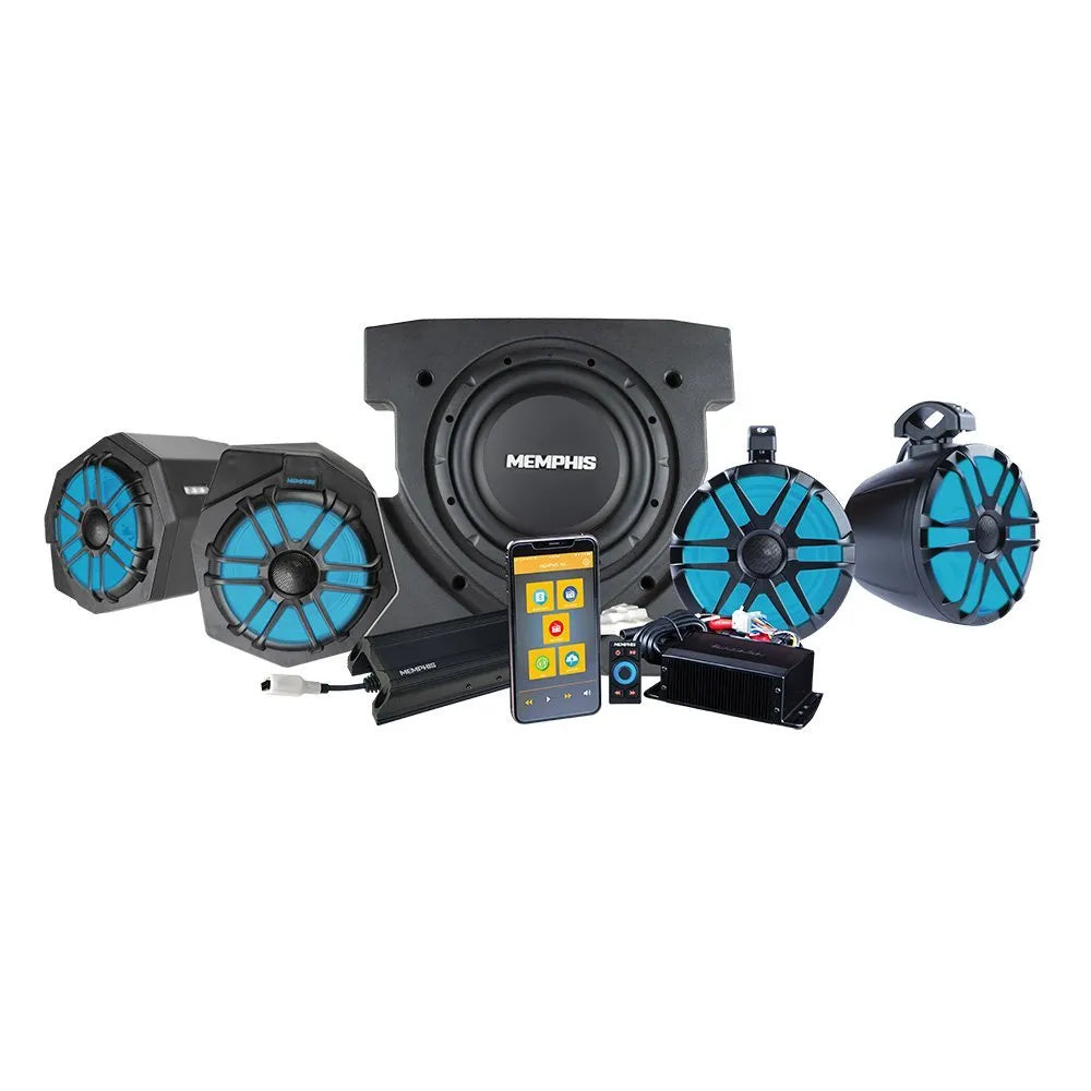Memphis X30PRO4P Audio Direct Fit OEM Audio System for your Side-By-Side. - View 1