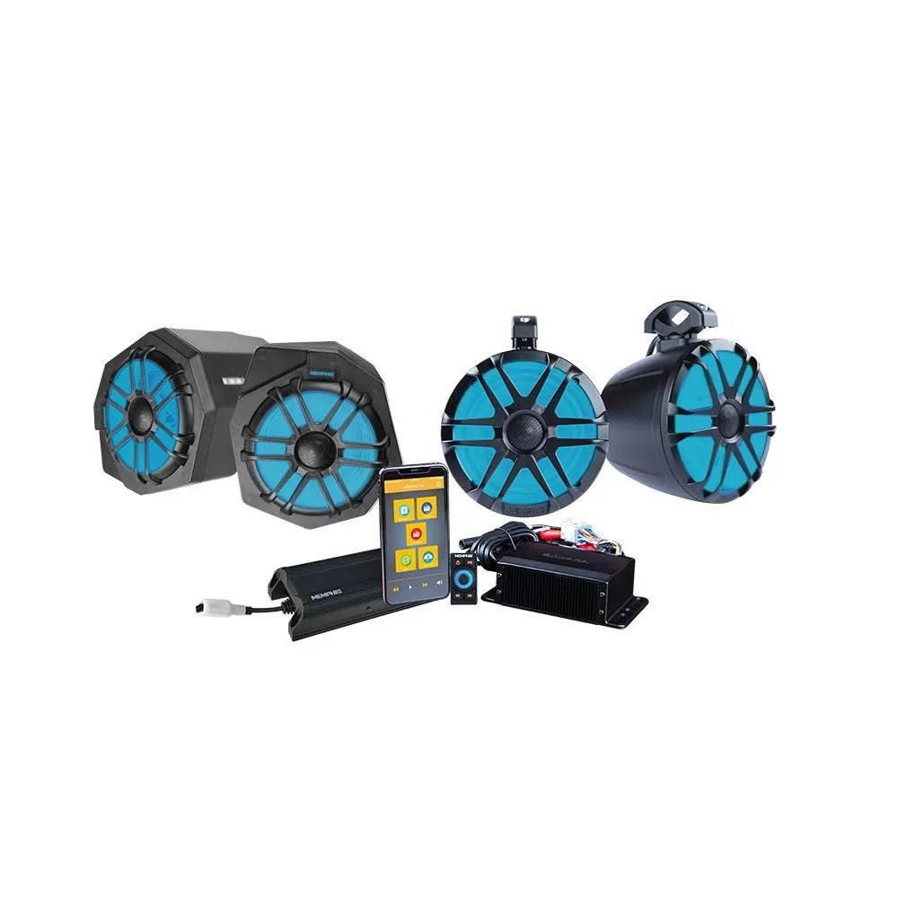 Memphis X30PRO4 Audio Direct Fit OEM Audio System for your Side-By-Side. - View 1