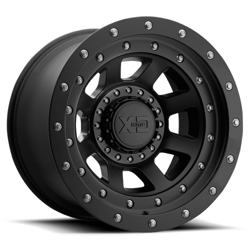 XD XD137 FMJ 17x9 Satin Black Wheel, -12mm Offset, 5x5 and 5x5.5 Bolt Pattern