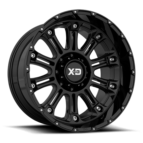 XD XD829 Hoss II 18x9 Gloss Black 6x5.5 Wheel, 0mm Offset