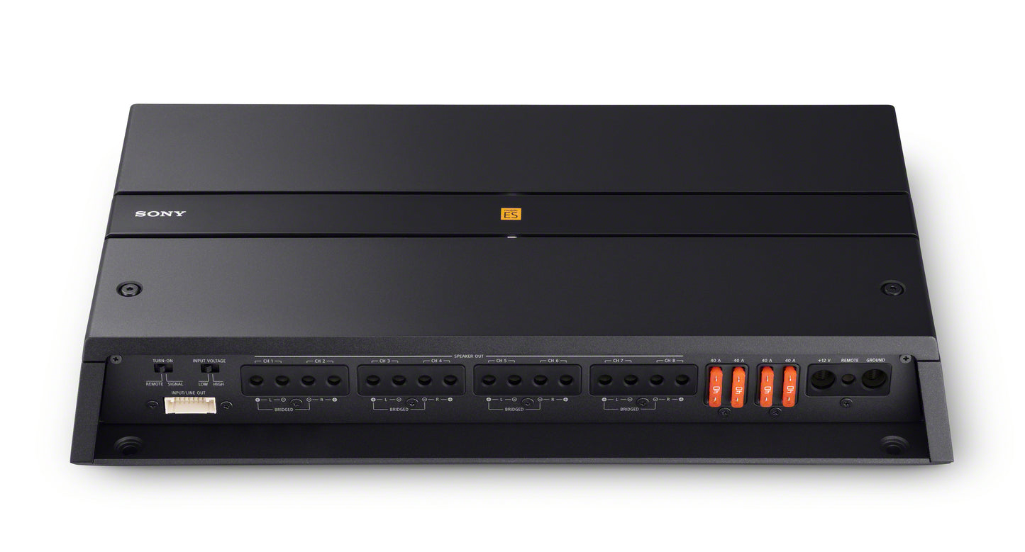 Sony XM-8ES Mobile ES™ 8-channel Power Amplifier (Open Box)