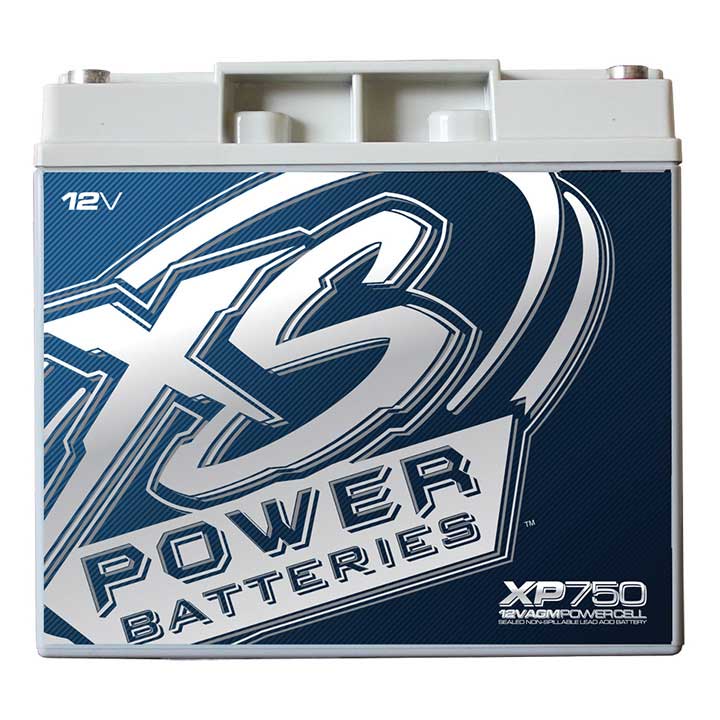 XS Power XP750 12V AGM Battery with 22Ah Capacity and 750A Max Power