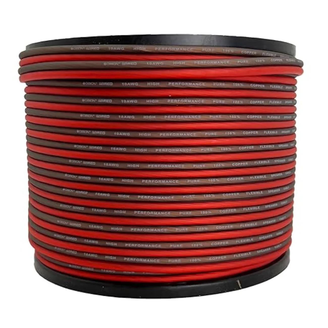 Orion OFC Speaker Wire 10 Gauge 300 Foot Roll - Translucent Red/Black - View 3