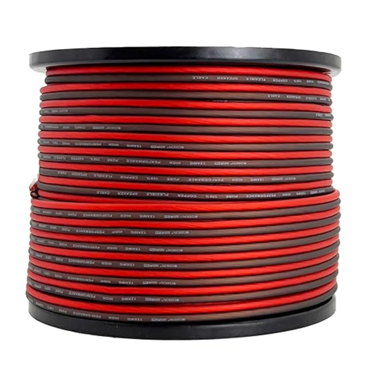 Orion OFC Speaker Wire 12 Gauge 300 Foot Roll - Translucent Red/Black - View 3