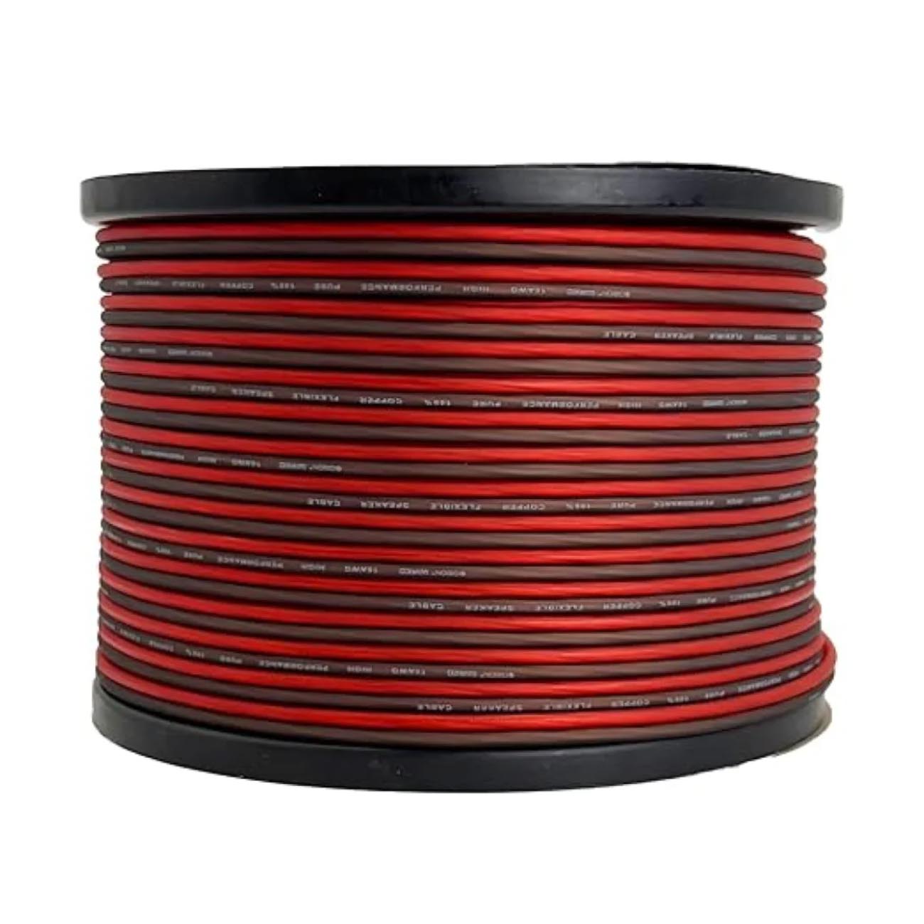 Orion OFC Speaker Wire 16 Gauge 300 Foot Roll - Translucent Red/Black - View 3
