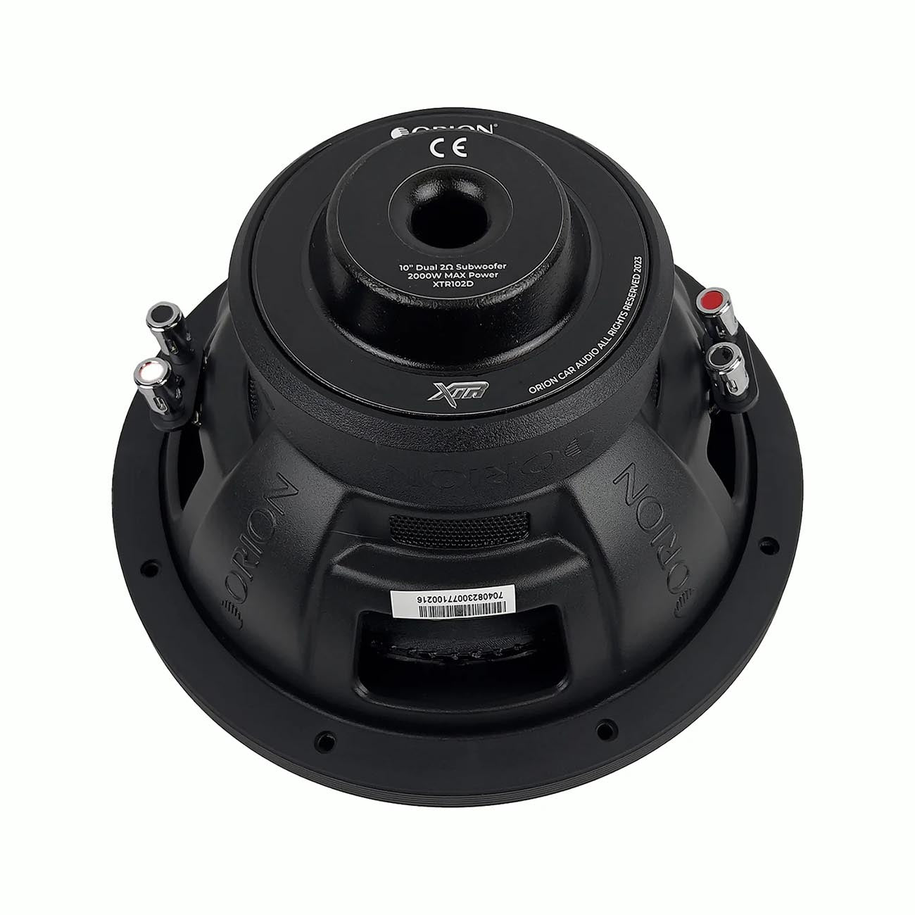 Orion XTR 10-Inch Dual 4 Ohm Subwoofer - 500W RMS / 2000W Max Power Handling - View 2