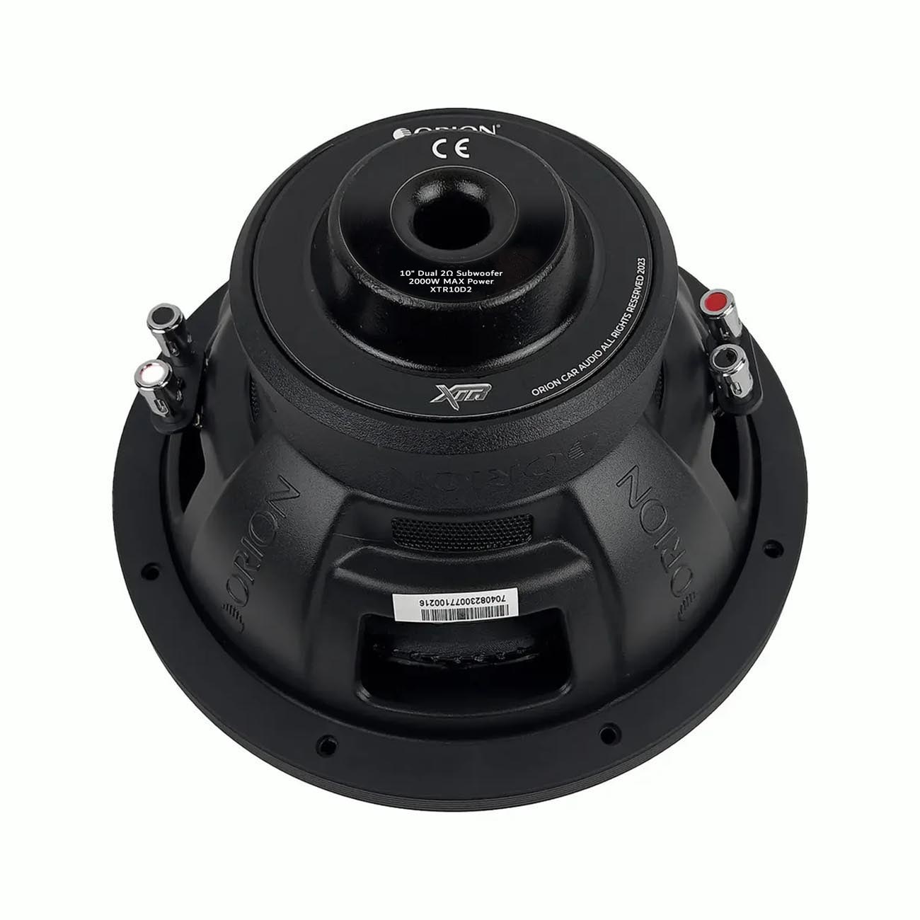 Orion XTR 10-Inch Woofer - 500W RMS / 2000W Max Dual 2 Ohm Voice Coils - View 2