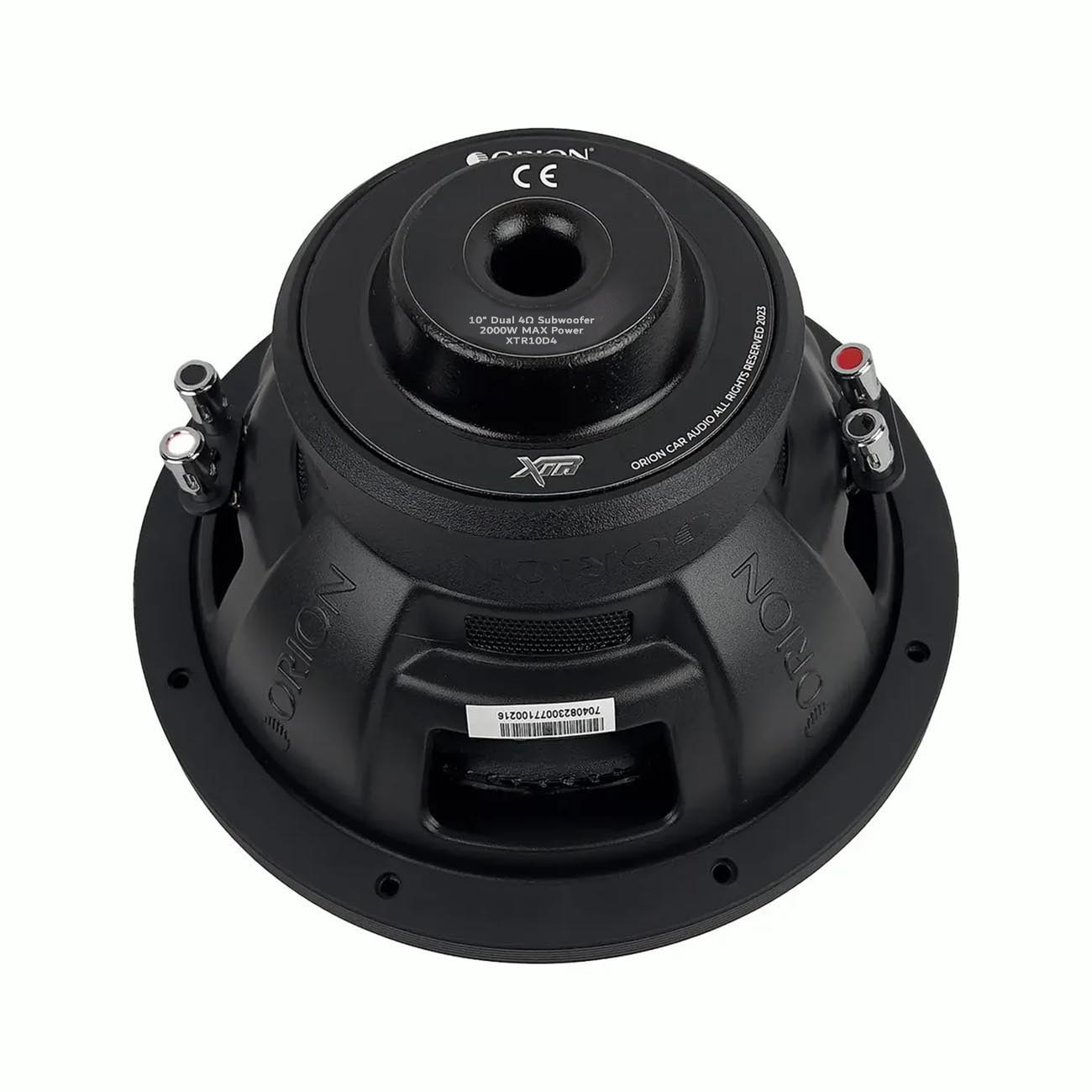 Orion XTR 10-Inch Woofer with Dual 4 Ohm Voice Coils - 500W RMS / 2000W Max Powe - View 2