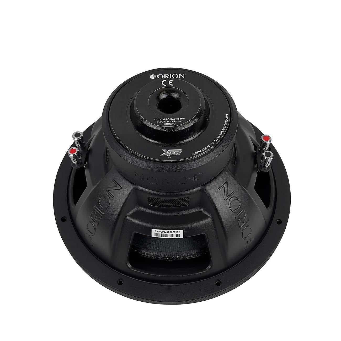 Orion XTR 12-Inch Dual 4 Ohm Subwoofer – 600W RMS / 2400W Max Power Handling - View 2