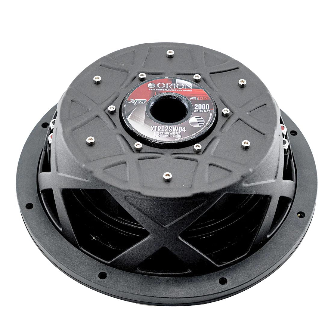Orion XTR Shallow Mount 12-Inch Woofer with Dual 4 Ohm Voice Coils - 500W RMS / - View 4