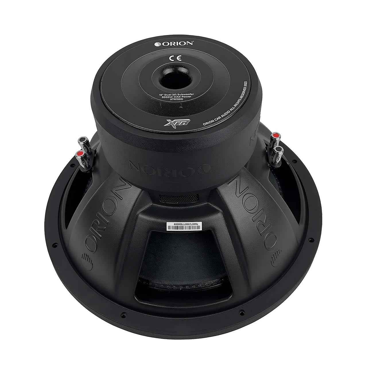 Orion 15-Inch Woofer with Dual 4 Ohm Voice Coils - 1000W RMS / 3000W Max Power H - View 2