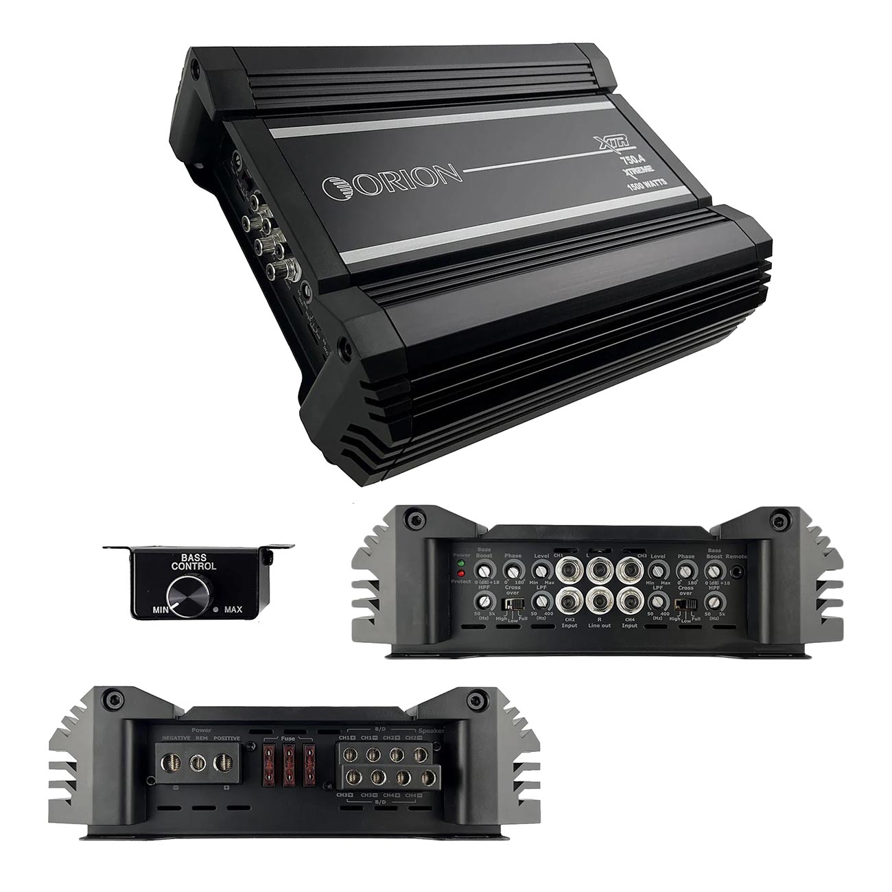 Orion XTR Series 4-Channel Amplifier 750W RMS - High-Performance Car Audio Ampli - View 1